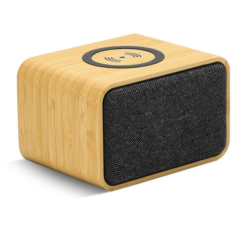 Enceinte Bamboo avec chargeur induction (1/5)