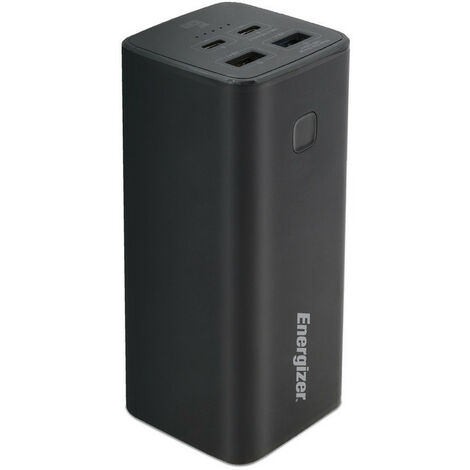 Batterie de secours 20000 mAh 2 x USB-A/2 x USB-C PD 3.0 65W - noir