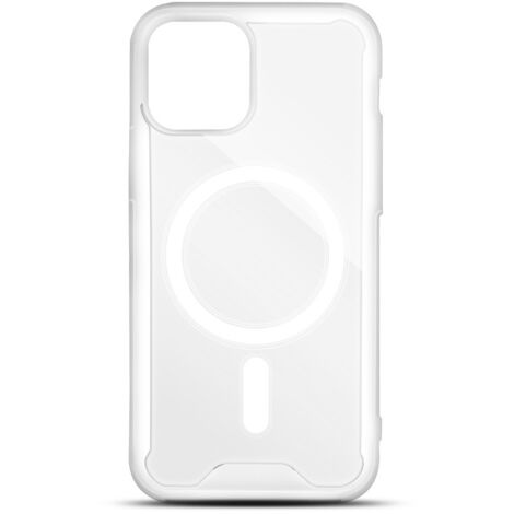 Coque semi-rigide compatible MagSafe pour iPhone 11 - transparente (1/2)