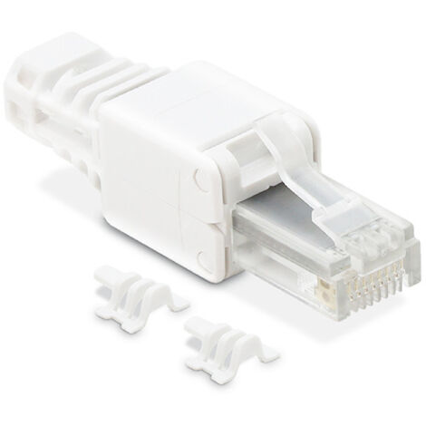 Fiche RJ45 sans outil (lot de 2) (1/5)