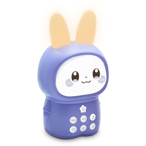 Veilleuse Lapin Moka avec bruits blancs - violet (1/5)
