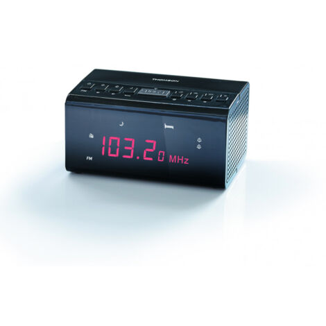 Thomson CR50 Radio-réveil Noir