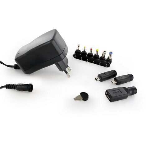 Alimentation universelle 1 A+USB (1/2)