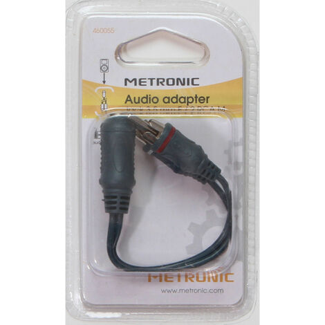 Adaptateur USB C METRONIC Adaptateur USB-C mâle / jack 3,5 mm fem.