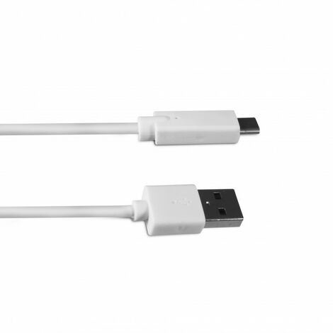 Chargeur secteur 2 USB (USB-C 30W + USB-A 12W) - blanc