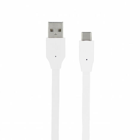 Odace - prise USB double - charge rapide - type A+C - blanc - 18W