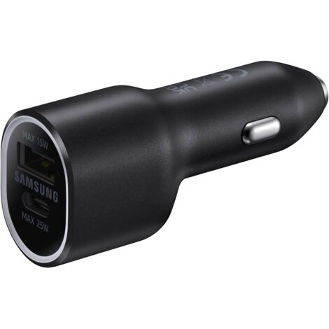 Chargeur allume-cigares USB C Power Delivery 40W Noir Samsung (1/5)