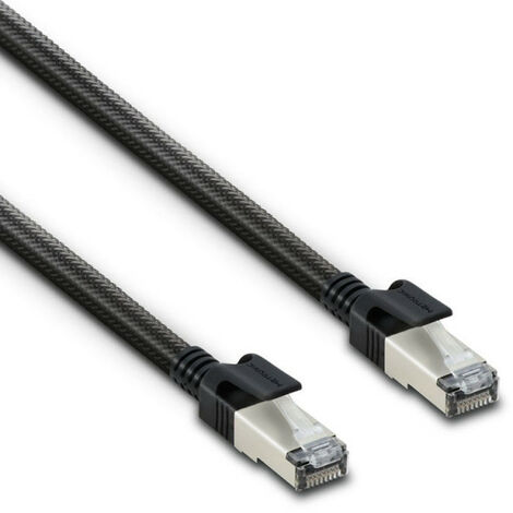 Câble Ethernet RJ45 CAT 8 mâle/mâle tressé - S/FTP 10 m (1/5)