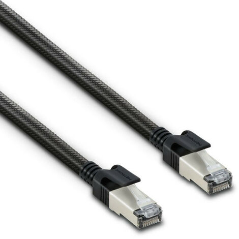 Câble Ethernet RJ45 CAT 6a mâle/mâle coudé - FTP 3 m