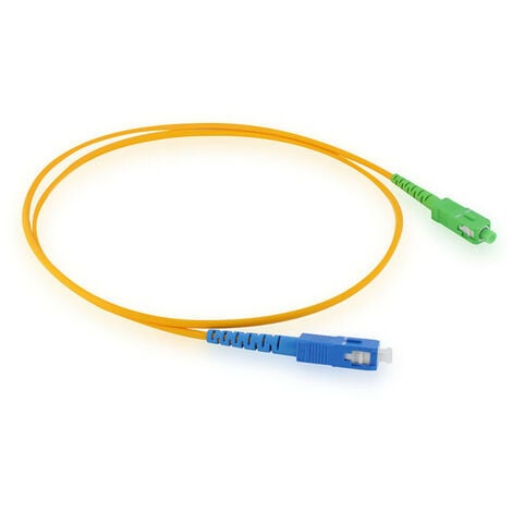 Câble Fibre Optique Orange SFR Bouygues - 10m - Rallonge