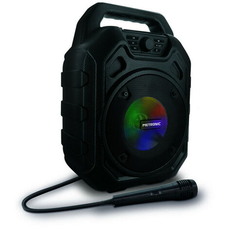 Enceinte Mini High Power avec micro - noire (1/5)