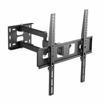 Support TV inclinable 106 à 140 cm – Rotation 180° – Inclinaison 5°/18° – Bras de déport 43 cm pour ajustement optimal – Metronic