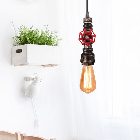 Industrielle Pendelleuchte Von IDEGU - Vintage-Käfig-Design, E27, Schwarz, 1-flammig