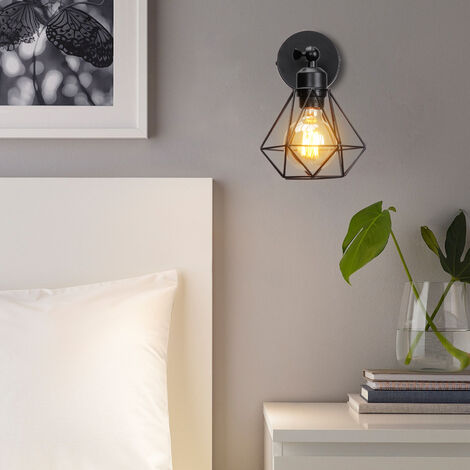 Vintage E27 Wandleuchte 180 ° Drehbare Retro Industrie Innenbeleuchtung  Wandlampe Schlafzimmer Wohnzimmer - 1Pcs