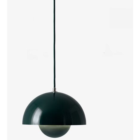 Modern Hängeleuchte Dunkelgrün Pendelleuchte Metall Deckenlampe Pendelleuchte Wohnzimmerleuchte