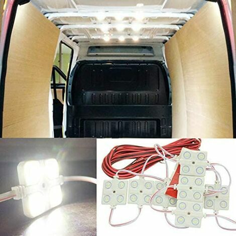 CRUEL Maso Ultrahelles 40-LED-Innenbeleuchtungs-Set für Auto, LKW,  Wohnmobil, Wohnwagen, Deckenleuchte (DC 12 V