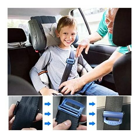 1 Paar Auto-Innenausstattung Kohlefaser Auto-Sicherheitsgurt-Abdeckung  Auto-Sicherheitsgurte Schulterpolster, passend für Hyundai Getz