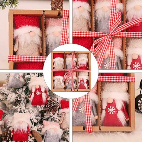 Weihnachten Indoor Party Dekorationen Requisiten Geschenkbox (Modell C) 1  Stück LYLM