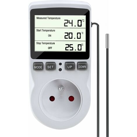 MODOU - Thermostatsteckdose, digitaler Temperaturregler