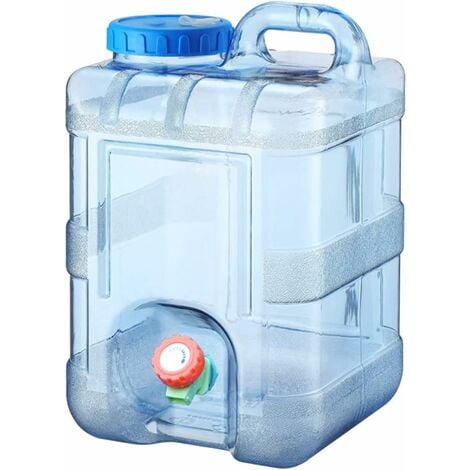 5L22L Camping-Wasserkanister mit Zapfhahn, tragbarer Trinkwasserkanister,  Camping-Wasserbehälter mit Griffen, BPA-freier Wasserkanister, für Outdoor