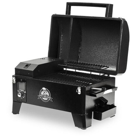 Barbecue portable à pellets 1650 cm² – Acier revêtu de porcelaine – Température 82 à 260 °C – Allumeur automatique 200W – Pitboss - PB150 (1/5)