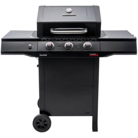 Barbecue à gaz 3 brûleurs en acier inoxydable – Surface de cuisson 54,3 x 43,5 cm – Technologie TRU Infrared pour viandes juteuses – Char-Broil (1/5)