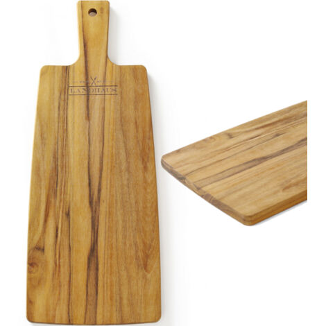 Planche de service en Teck L48 x l19 x H1,8 cm (1/3)