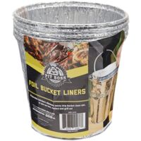 Pit Boss Revêtements Alu (x 6) pour Seau à Graisse
