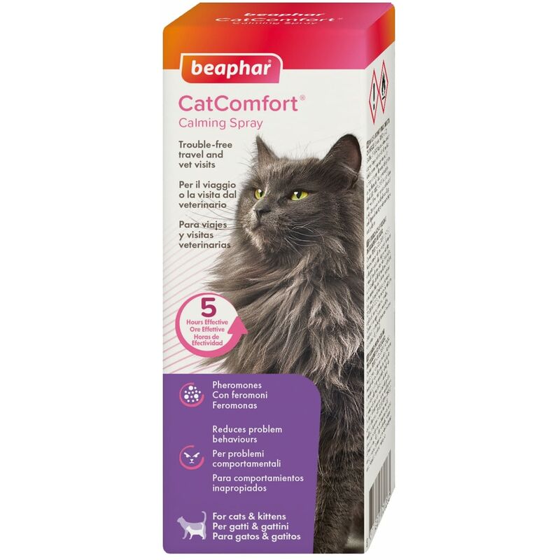 CatComfort - Spray Calmant aux Phéromones pour Chat - 60ml