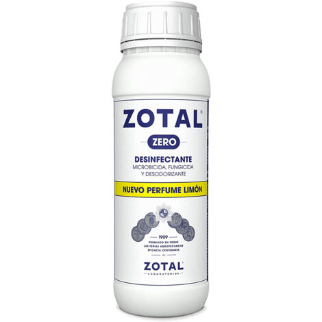 Zotal zro dsinfectant pour une utilisation domestique et industrielle avec une odeur de citron 500 ml (1/3)