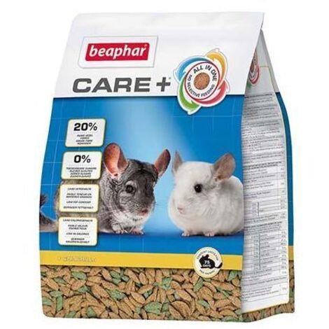 Beahar Care + Food extrud Chinchilla pour Chinchillas, 1,5 kg (1/3)