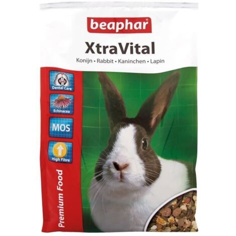 Nourriture de lapin de la lapin de Beharn Xtravital, 2,5 kg (1/4)