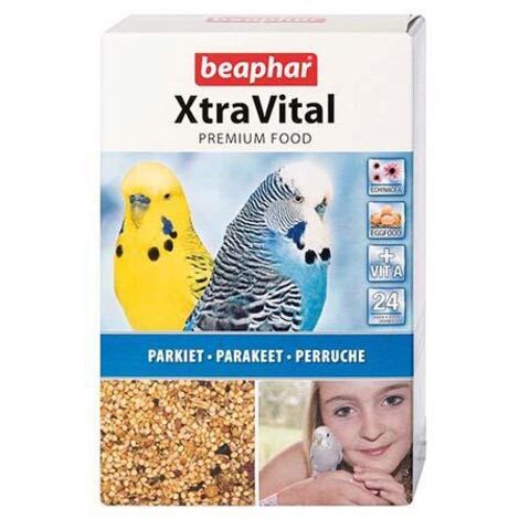Nourriture Parakeet Beharn Xtravital, 500 gr (1/3)