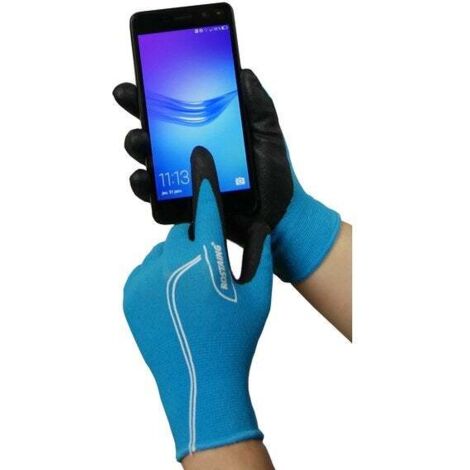 Rostaing MaxTeen Gants pour enfants pour les crans gains, Bleu, Taille, Extensible (1/2)