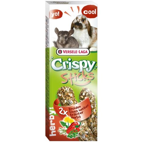 Rabbits malades croustillants - Herbes de cobayes, 2 pices 110g (1/2)