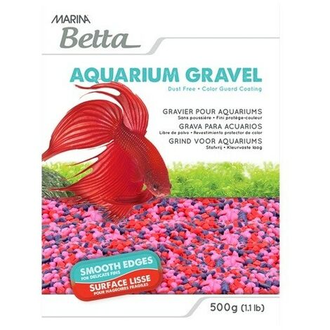 Marina Betta Gravel Tritono Rosa 500 g (1/2)