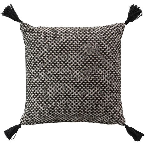 Coussin Décoratif Fait Main Années 70 - Marque Jo-tex West Germany - 40x40 Cm - Motif Rétro Multicolore