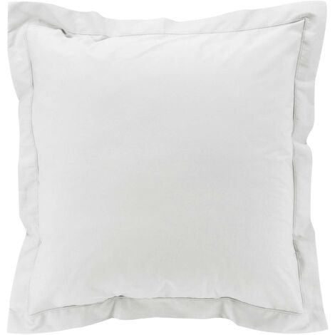 Oreiller percale de coton microgel - 60 x 60 cm - Made in France