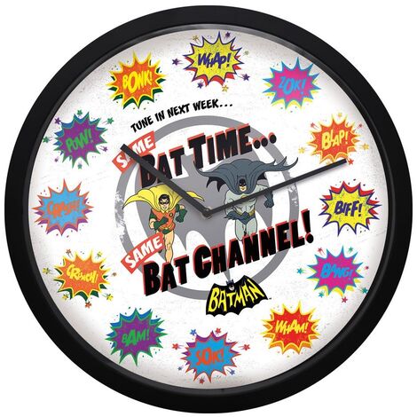 Horloge Batman retro 30 cm (1/2)