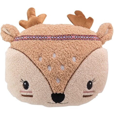 Peluche Biche Max Carl – Années 50 – Grelot Au Collier – Rare – West Germany