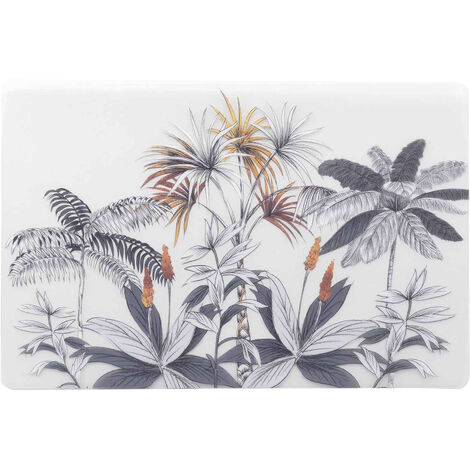 Set de table transparent 28 x 44 cm Idalia tropicale