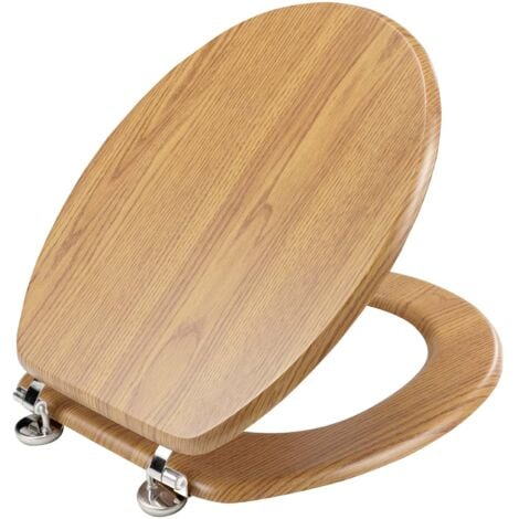 Abattant WC 37 x 46 cm Strata marron