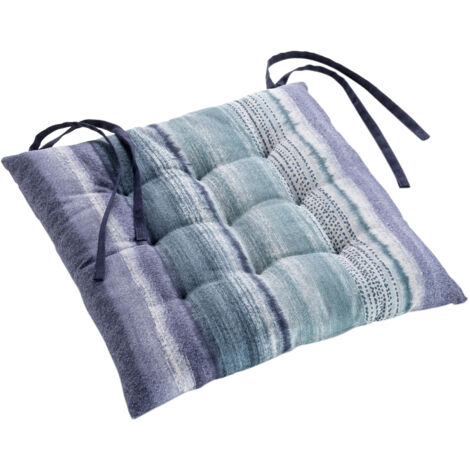 Douceur D'Intérieur – Assise Matelassée Melina 40x40 Cm En Coton & Polyester Recyclé Certifié GRS – Confort Éco-Responsable