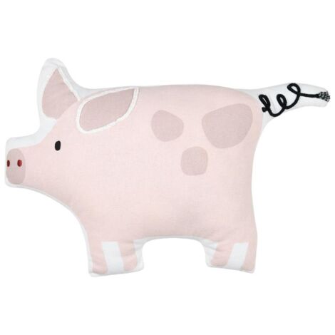 Coussin 41 x 28 cm Le cochon de Tom (1/5)