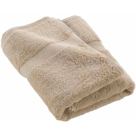 Dyckhoff Serviette De Douche 'Nature' 70x140 Cm - Coton Bio GOTS - Orange - Qualité éponge 500g/m²