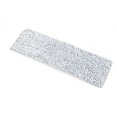 Douceur D'Intérieur – Recharge microfibre pour balai mop compact 32 cm – Lavable en machine – Fort pouvoir absorbant pour nettoyage sols humides