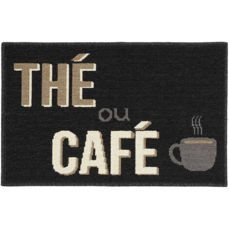 Tapis Multi-usage bouclette 50 x 80 cm The ou cafe (1/4)