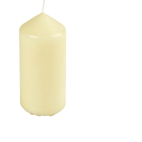 Bougie pillier parfumée 15 cm Essentiel Vanille (1/2)