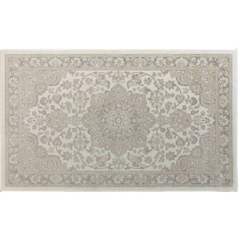 Tapis rectangle 68 x 110 cm Cherine beige (1/4)