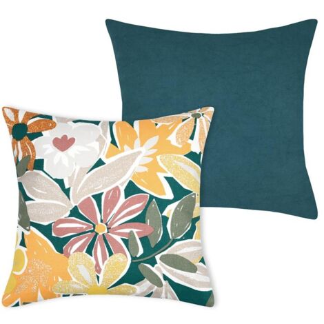 Housse de coussin 40 x 40 cm Maria floral (1/3)